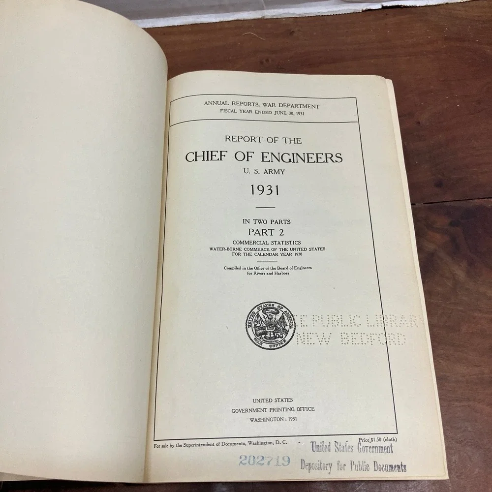 U.S. Army Corps of Engineers official 1931